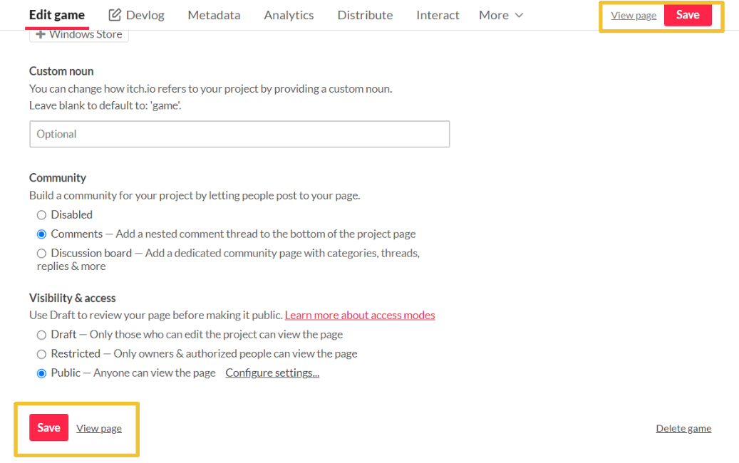 Publish Itch Image 9